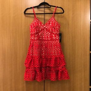 Lulu’s Crocheted Dress-size small